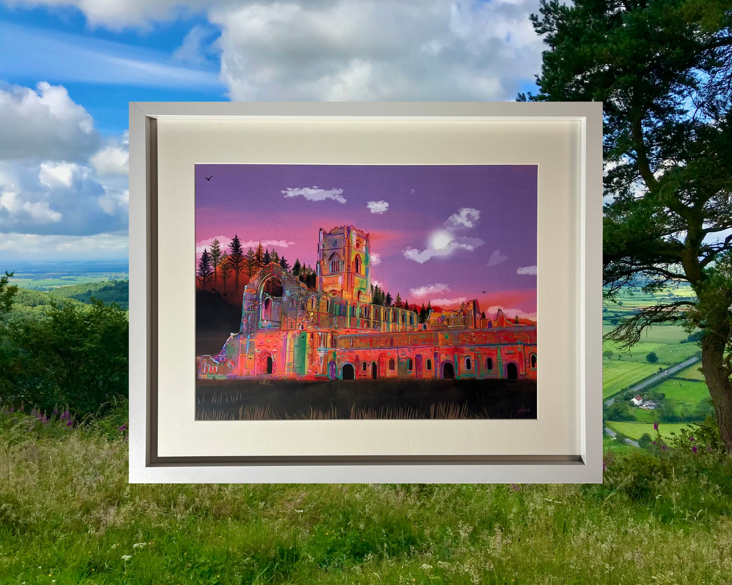 Fountains Abbey Framed Print