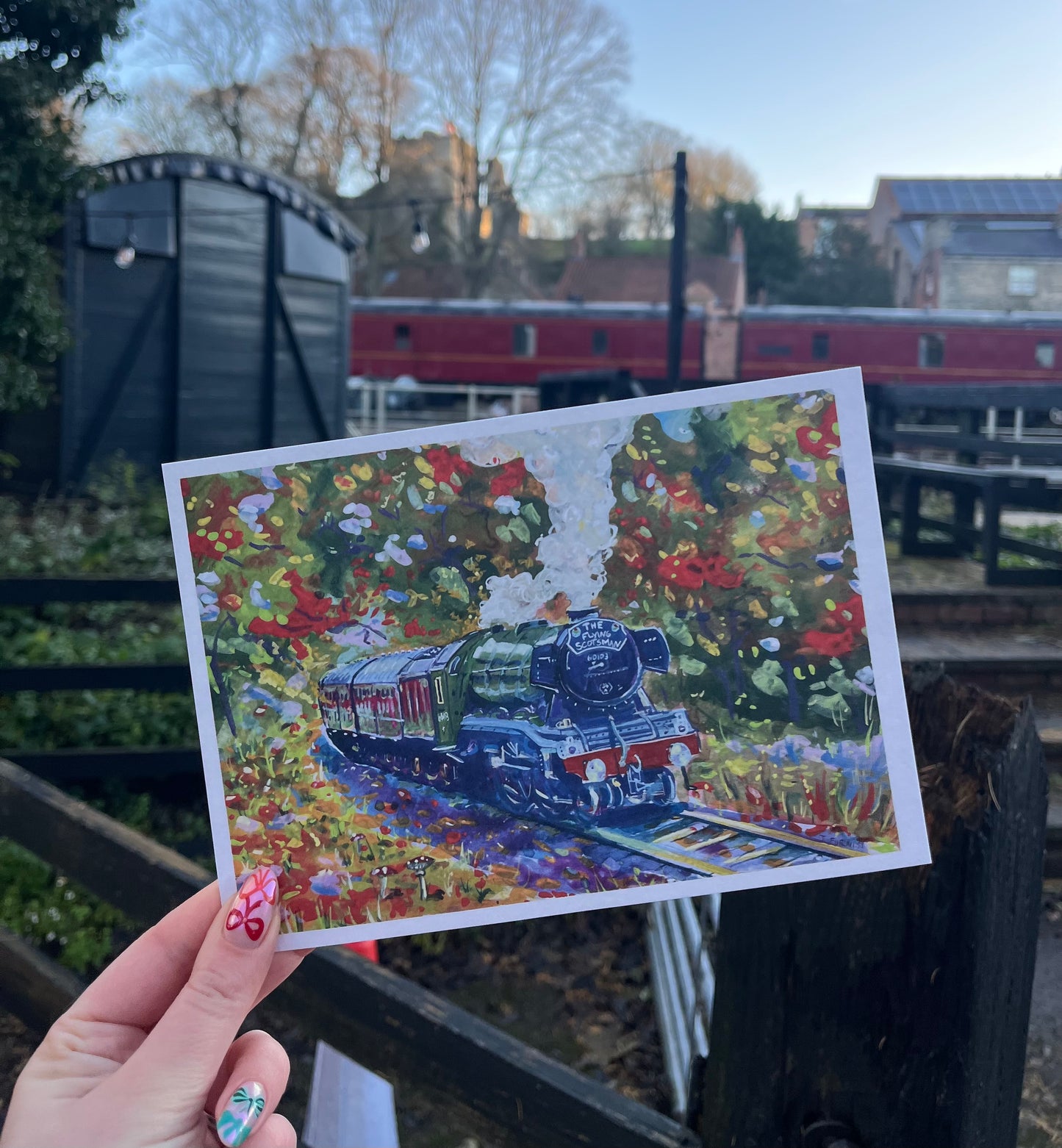 The Flying Scotsman art print