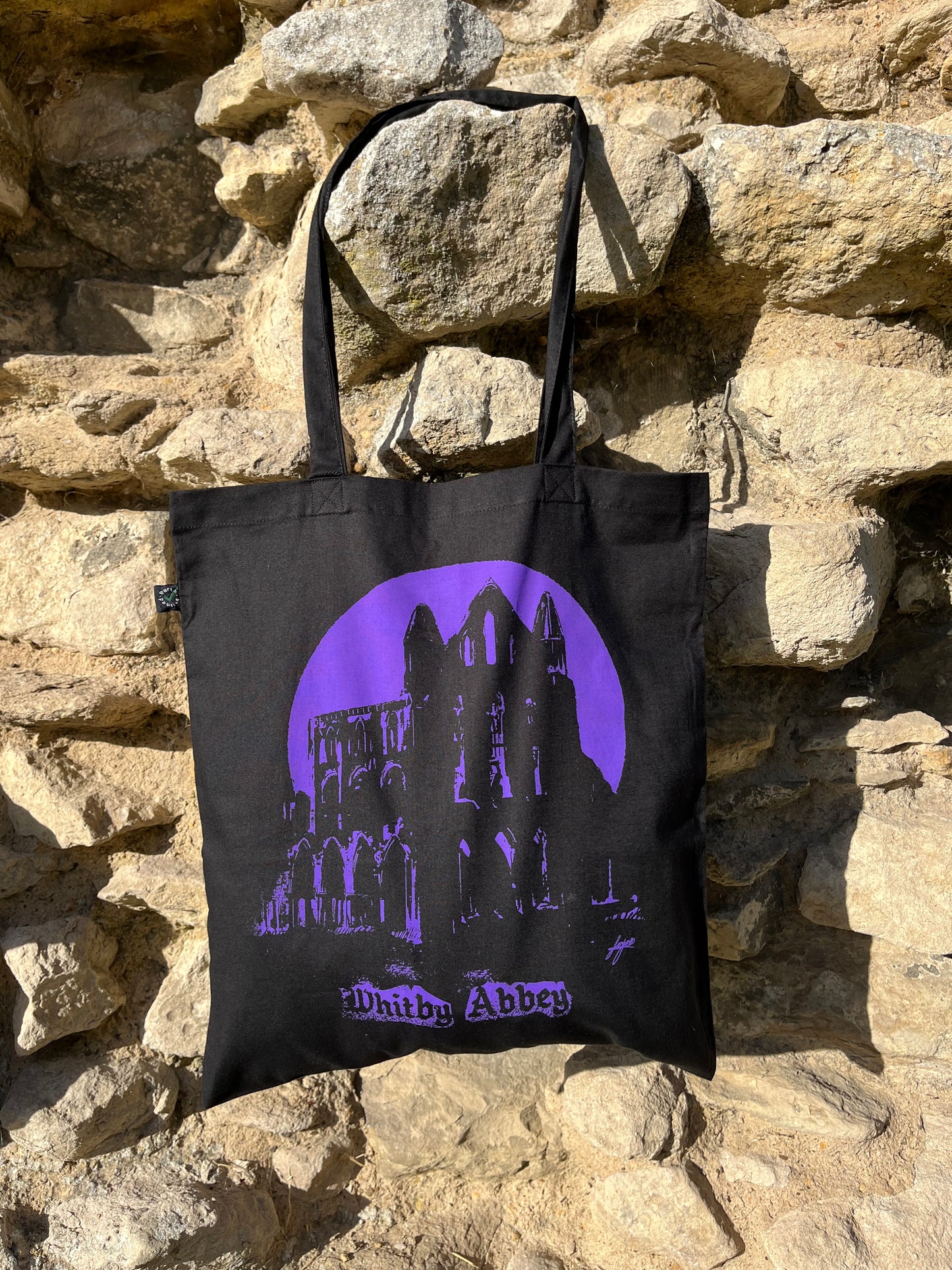 Whitby Abbey Tote Bag