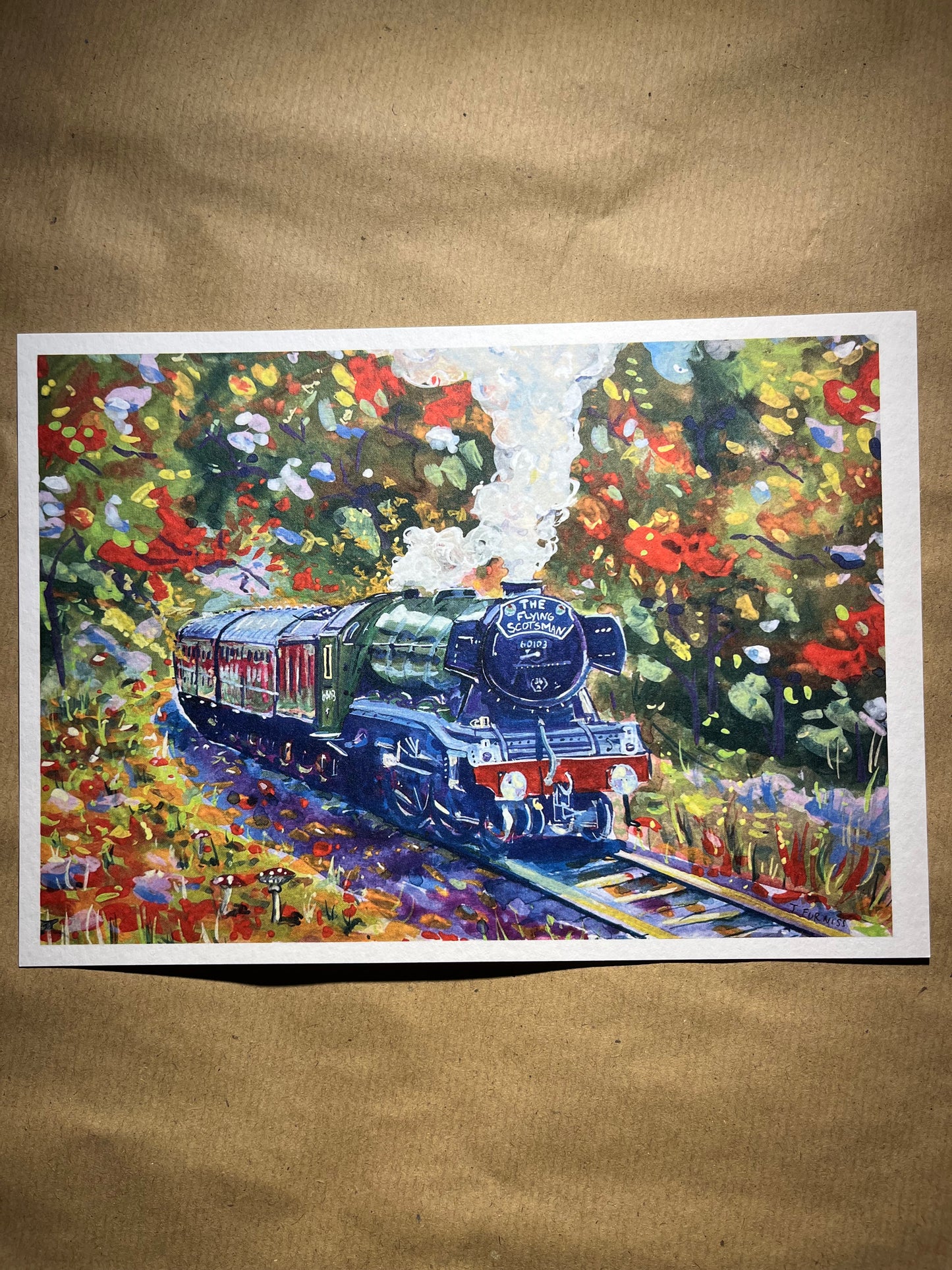 The Flying Scotsman art print