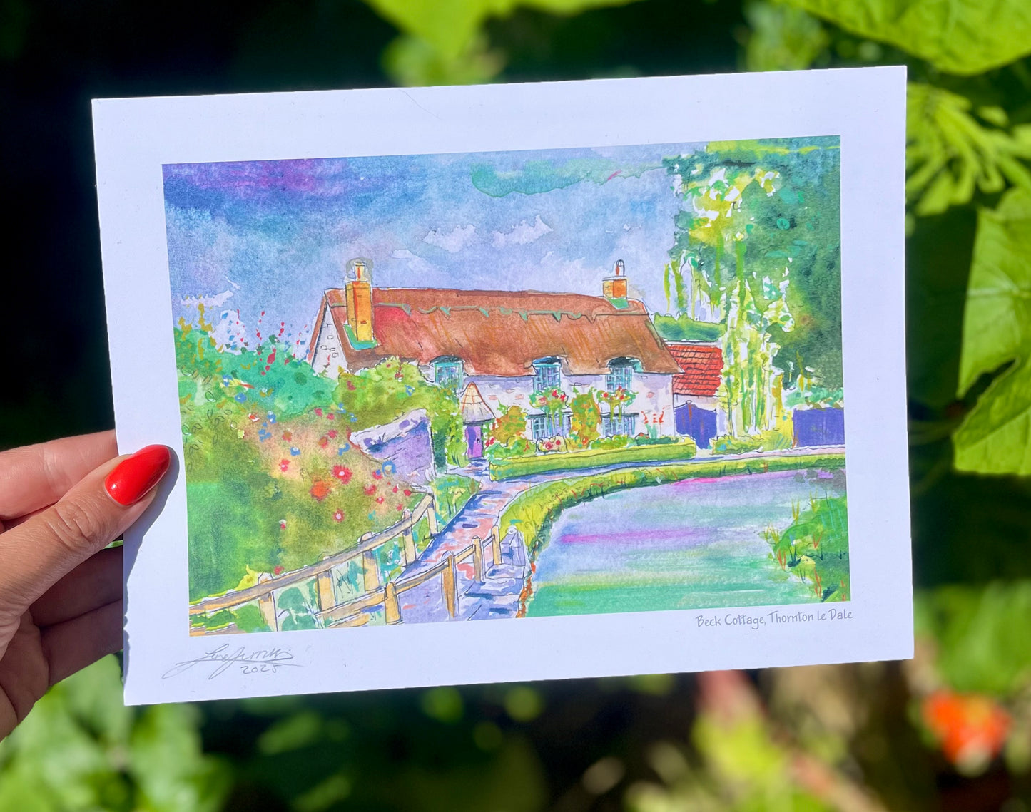 Thornton Le Dale - Beck Isle Cottage Print