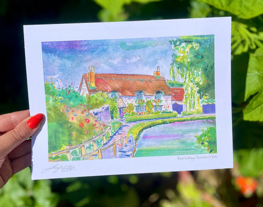 Thornton Le Dale - Beck Isle Cottage Print