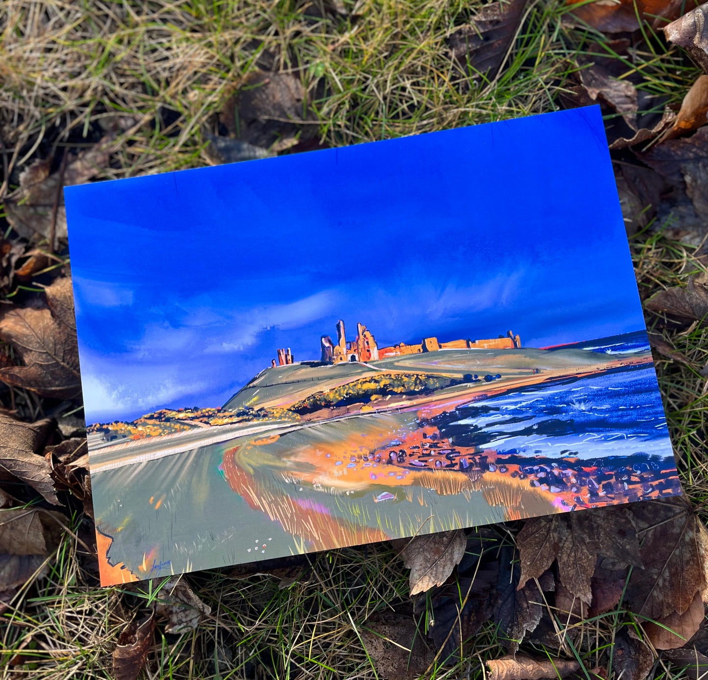 Dunstanburgh Castle Print
