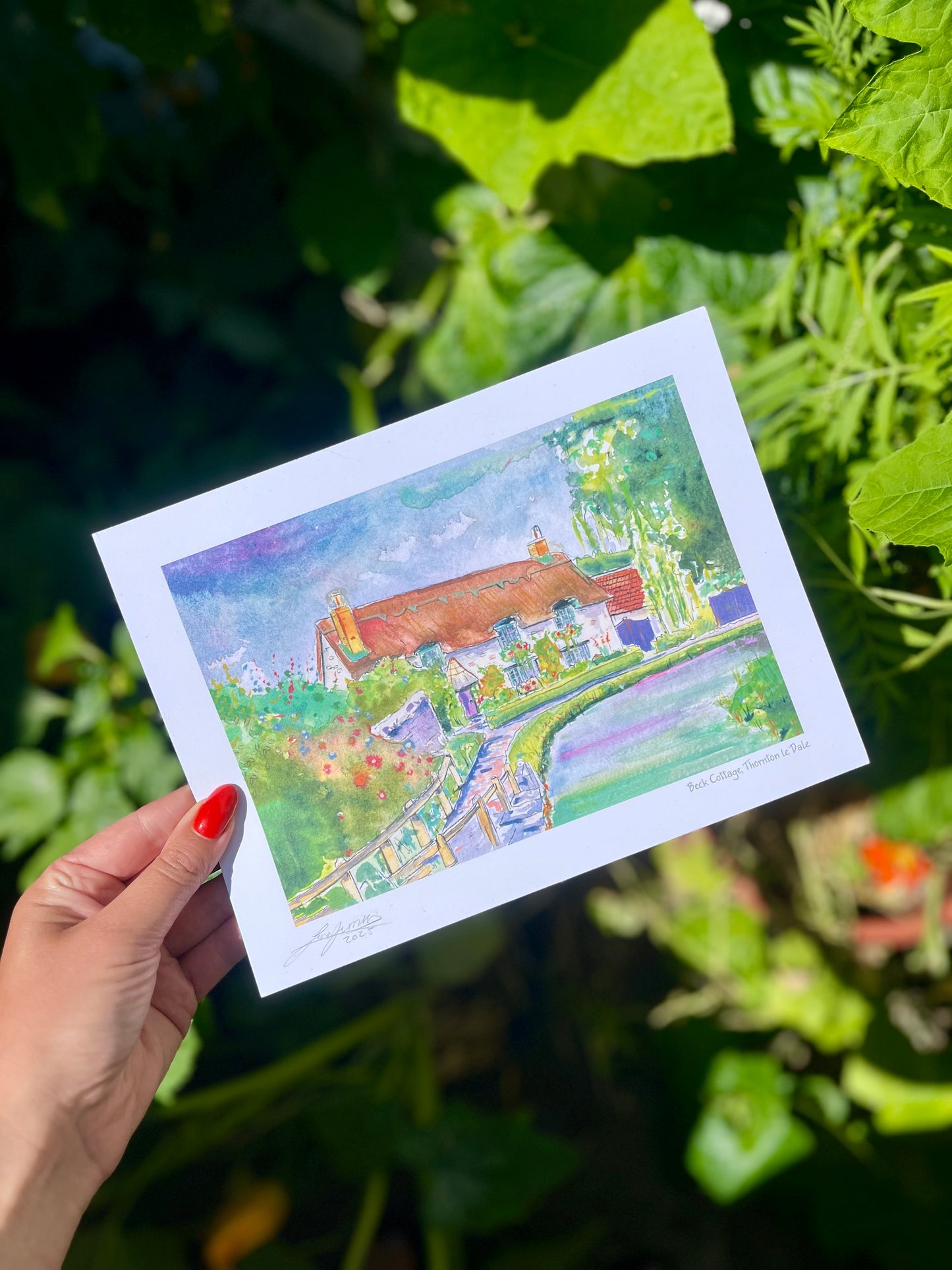 Thornton Le Dale - Beck Isle Cottage Print
