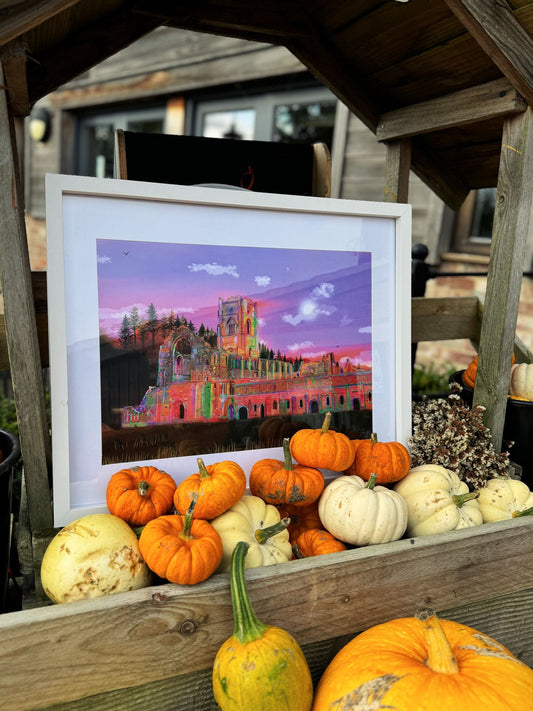 Fountains Abbey Framed Print