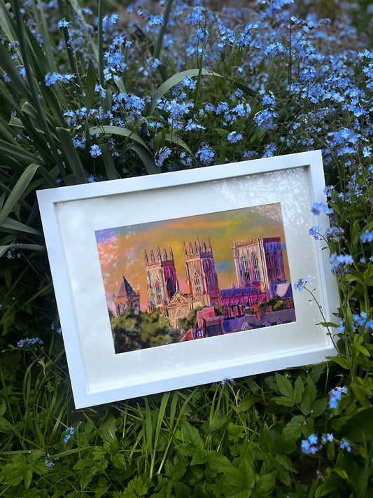 York Minster Framed Print