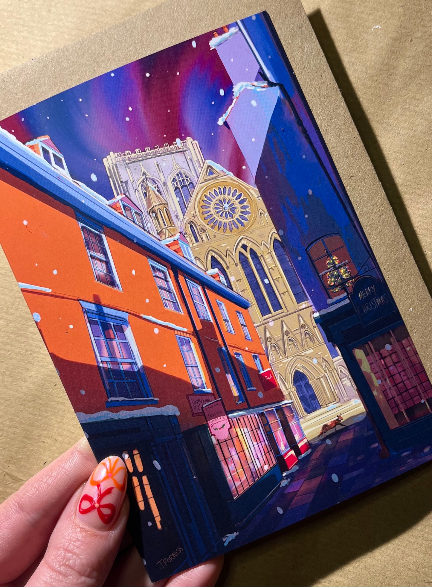 York Minster Christmas Card
