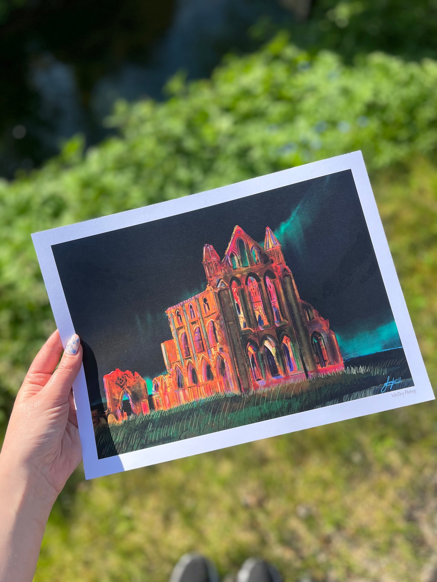 Whitby Abbey Print