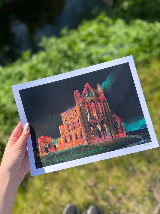 Whitby Abbey Print
