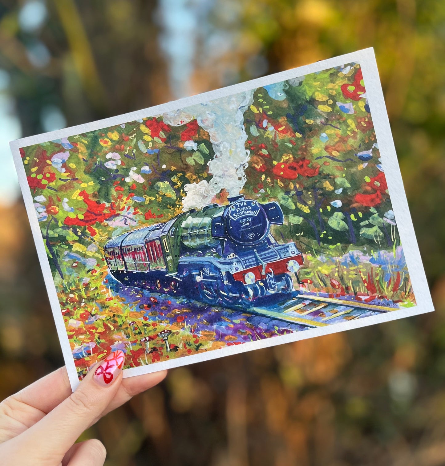 The Flying Scotsman art print