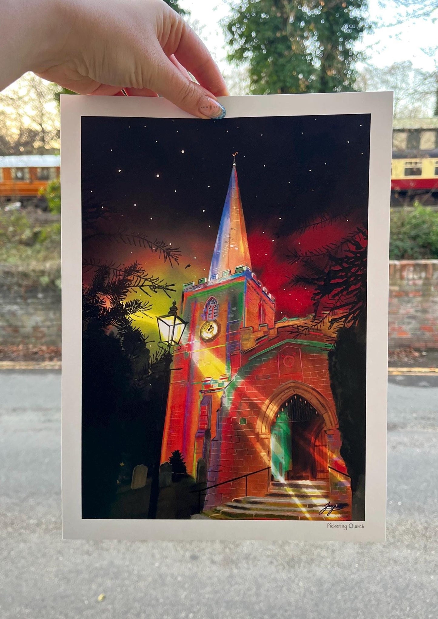 Pickering Church Print