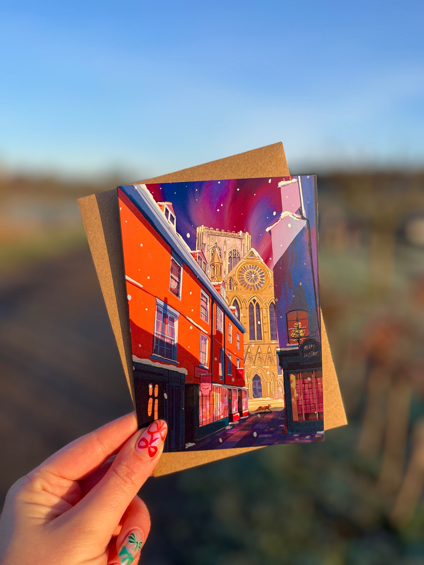 York Minster Christmas Card