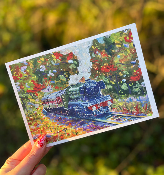 The Flying Scotsman art print